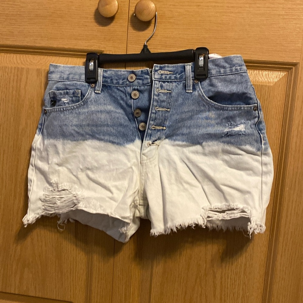 Split dye shorts